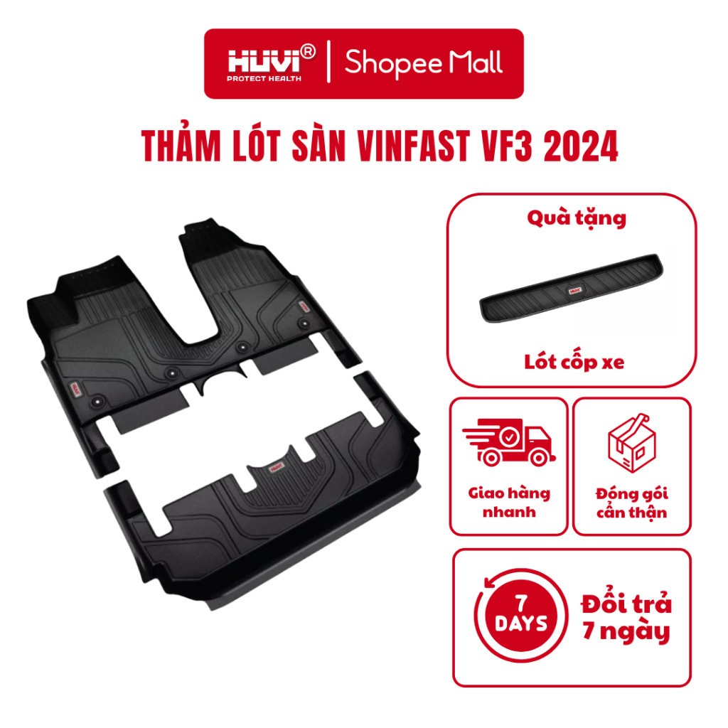 Bộ thảm lót sàn dành cho VinFast VF3